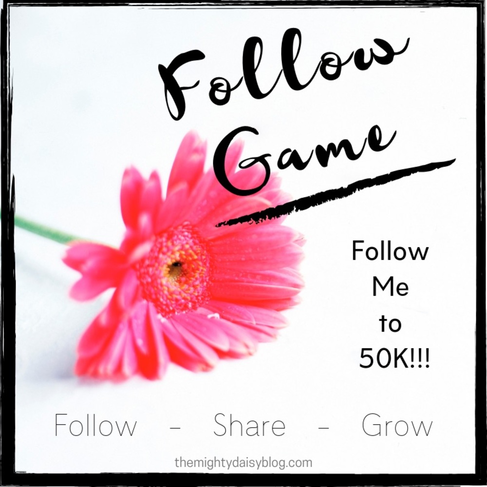 🌼 Follow Me to 50K Followers!!! 🌼